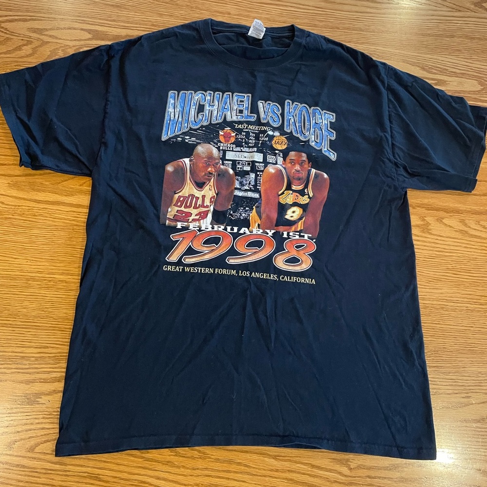 Jordan vs Kobe Vintage Style Shirt
